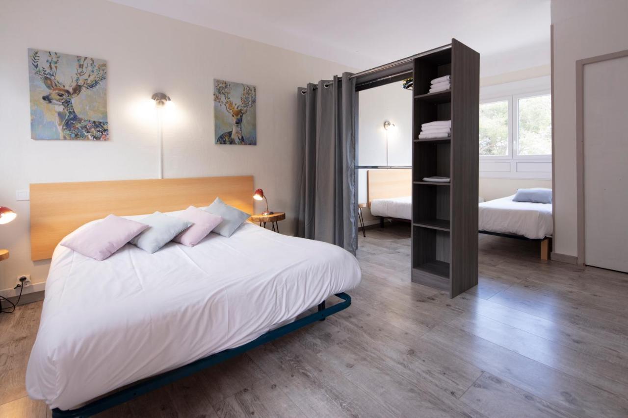 Hotel Les Rocailles モンタニャック エクステリア 写真