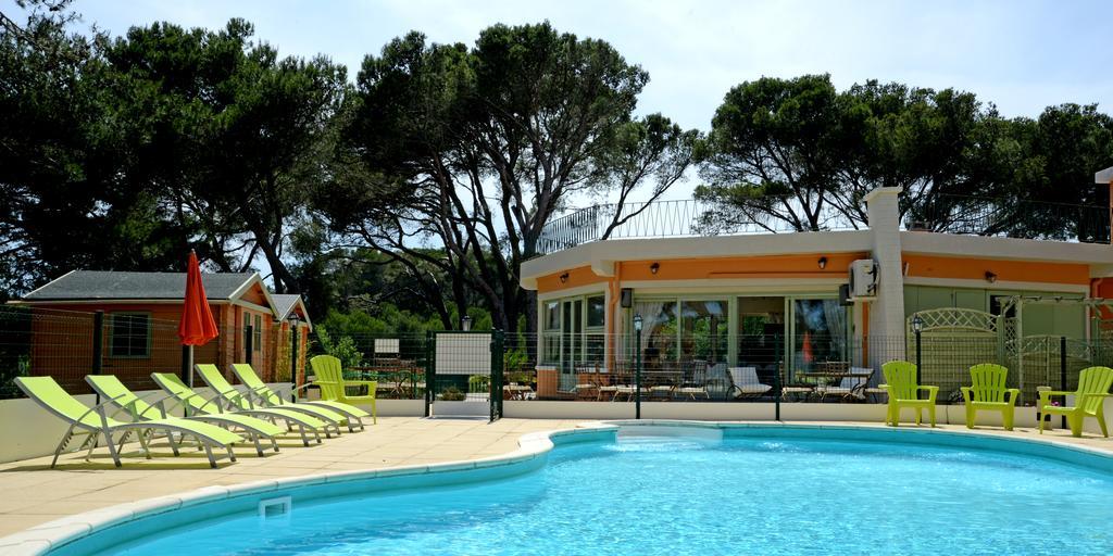 Hotel Les Rocailles モンタニャック エクステリア 写真